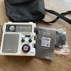 Eton FR300 Emergency Radio - White and Black